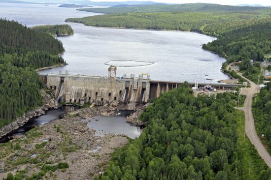 Le barrage de Chute-des-Passes